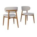 Ver imagem 3 de Conjunto 2 Cadeiras para Sala de Jantar Mariana