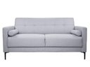 Ver imagem 5 de Sofá Living Fixo 1,60m Chicago Linho Soft - Netsofas - Prata