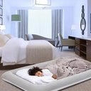 Ver imagem 2 de Colchão Inflável Cama Infantil Cool Night Aveludado com Bomba Manual Vg Plus