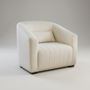 Ver imagem 7 de Conjunto Sofá 02 Lugares Living Ísis e Duas Poltronas Tecido Acquablock Pet Friendly Cru 1,90m