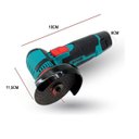 Ver mais imagens de Esmerilhadeira Portatil Serra Lixadeira Angular Corte Polimento Sem Pio Ferro Ceramica Madeira Aço C