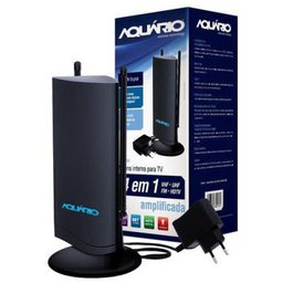 Antena Digital Amplificada DTV-4600 Interna VHF / UHF / FM / HDTV - Aquário - 2