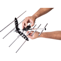 Kit Antena Externa Uhf Hdtv Intelbras Ae5010 Digital Com Cabo 10 Metros - 7 Kit Antena Externa Uhf Hdtv Intelbras Ae5010 Digital Com Cabo 10 Metros - 7