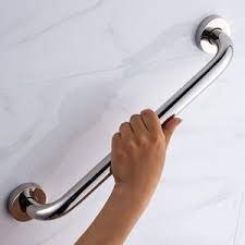 Barra de Apoio para Banheiro em Aço Inox 80cm - 7