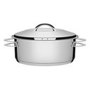 Ver imagem 1 de Caçarola Rasa Inox 24cm 4,7l Solar Tramontina 62503/240