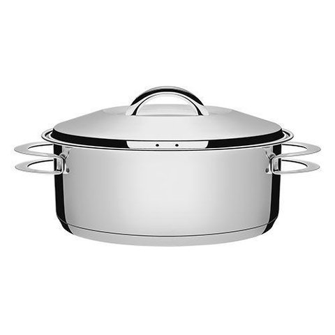 Caçarola Rasa Inox 24cm 4,7l Solar Tramontina 62503/240
