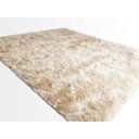 Ver imagem 1 de Tapete Saturs Shaggy Pelo Alto Pérola Nude - 50 x 100cm Tapete para Sala e Quarto