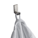 Ver imagem 1 de Cabide de Parede Banheiro Aço Inox Escovado Gancho de Toalha