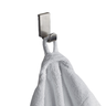 Cabide de Parede Banheiro Aço Inox Escovado Gancho de Toalha - 1