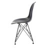 Conjunto Com 2 Cadeiras Eames Eiffel Preta Empório Tiffany Base Preta - 4