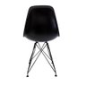 Conjunto Com 2 Cadeiras Eames Eiffel Preta Empório Tiffany Base Preta - 3