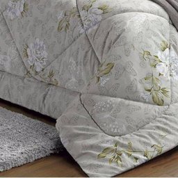 Kit Colcha Queen Papillons 7 Peças Algodão 200 Fios Casaborda Cinza - 4 Kit Colcha Queen Papillons 7 Peças Algodão 200 Fios Casaborda Cinza - 4