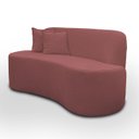 Ver imagem 5 de Sofá Curvo 2 Lugares Feijão Forma Orgânica Bouclé Maranata