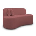 Ver imagem 4 de Sofá Curvo 2 Lugares Feijão Forma Orgânica Bouclé Maranata