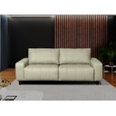 Ver imagem 2 de Sofá Decorativo Sala de Estar Asgand 2 Lugares 220cm Couro Tiza - Mozzelar