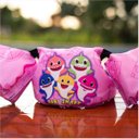 Ver imagem 2 de Colete Boia Infantil Summer Life Baby Sharky Rosa Auxiliar Flutuação até 25kg Ajustável Seguro