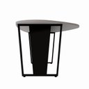 Ver imagem 6 de Mesa Orgânica 1,83m x 1,00m para Reunião com Pés em Metal F5 Office Cinza/Sagrado com Preto