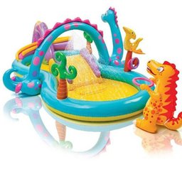 Piscina Playground Mundo Encantado Dos Dinossauros 290 Litros - Intex - 3 Piscina Playground Mundo Encantado Dos Dinossauros 290 Litros - Intex - 3