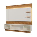 Ver imagem 1 de Estante Home Guaiba 781 Off White/amendoa