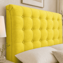 Ver imagem 3 de Cabeceira Ana Estofada Suede p/ Cama Box Casal King 195cm Quarto