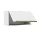 Ver imagem 7 de Armário Aéreo 60 Cm 1 Porta Basculante Branco/Branco Veludo