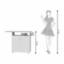 Ver imagem 5 de Mesa de Passar Criativa Branco Notável Móveis