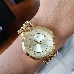 Relógio Technos Feminino Elos Dourado - 2035mzm/1d - 3