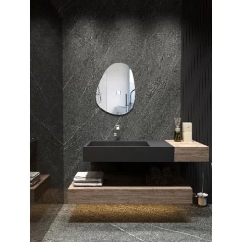 Espelho Decorativo Organico Lapidado 580x430 Moderno