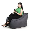 Ver imagem 3 de Pufe Poltrona Diana - Puff com Enchimento sem Estrutura de Madeira