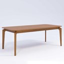 Ver imagem 4 de Mesa de Jantar Ficus 2,10 com 8 Cadeiras Bella Tampo Madeira Estilo Luxo Madeira/cinamomo/kaki