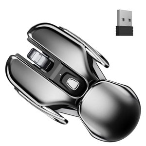 Mouse Metal Inox 2024 2.4 Ghz Ferro sem Fio 1600dpi Mauser