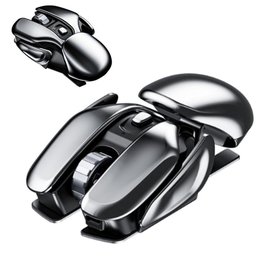 Mouse Metal Inox 2024 2.4 Ghz Ferro sem Fio 1600dpi Mauser - 3