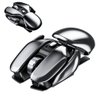 Mouse Metal Inox 2024 2.4 Ghz Ferro sem Fio 1600dpi Mauser - 3