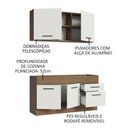 Ver imagem 7 de Cozinha Compacta 150002 Com Armário E Balcão Rustic/branco