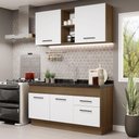 Ver imagem 1 de Cozinha Compacta 150002 Com Armário E Balcão Rustic/branco