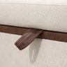 Puff Recamier Baú Versallies 200 Cm para Sala Quarto Pé de Cama Hall de Entrada Bouclé Premium Luxo - 11
