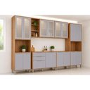 Ver imagem 1 de Cozinha Completa 6 Peças Brilhante C573 Cinamomo/Platina MGM