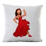 Almofada Antialérgica Criatics Dançarina Vestido Vermelho Emoji - 1