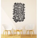 Ver imagem 1 de Adesivo de Parede Cantinho do Café Sticker Preto