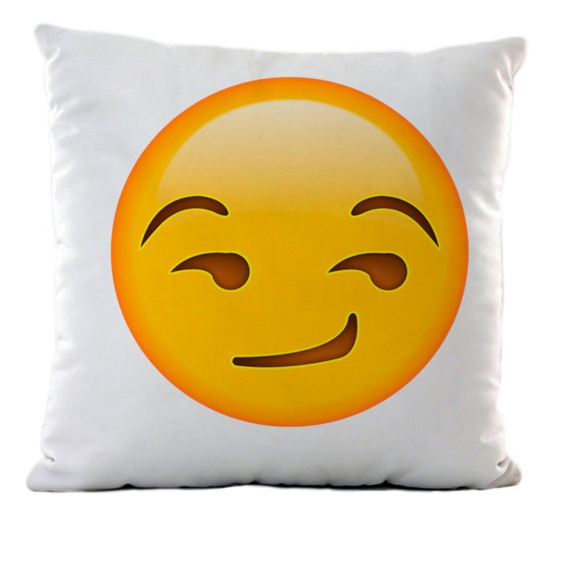Almofada Antialérgica Criatics Emoji Sapeca Sacanagem | MadeiraMadeira
