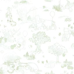 Papel de Parede Disney Ursinho Pooh 5843 - 1