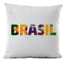 Almofada Antialérgica Criatics Escrita Brasil - 1