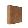 Guarda-roupa Casal 6 Portas 3 Gavetas 100% Mdf Memphis 246 Cm - Canella - 3