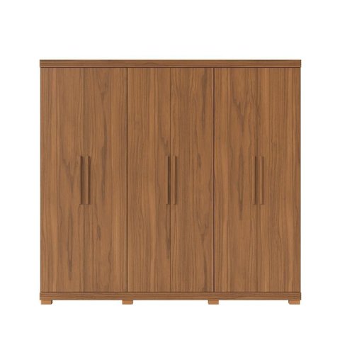Guarda-Roupa Casal 6 Portas 3 Gavetas 100% MDF Memphis 246 cm - Canella