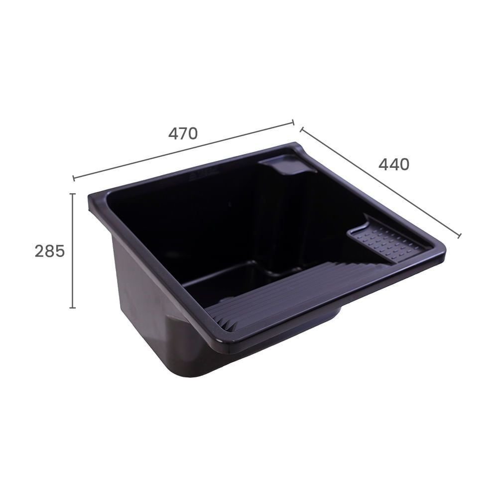 Tanque Plástico Fiberblu T262 47x44 Preto - 3