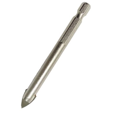 Broca para Vidro Porcelanato Cerâmica Ponta Tungstênio 10mm - Starfer