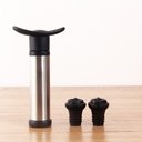 Ver imagem 7 de 3 Conjuntos Kit Bomba A Vácuo Para Vinho Com 2 Rolhas Tampa