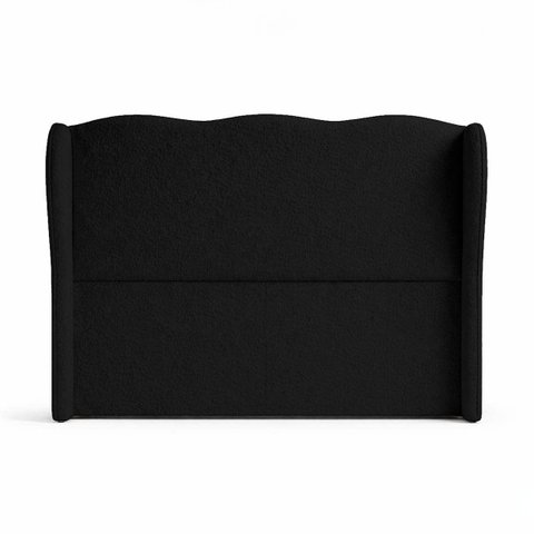 Cabeceira Cama Box Solteiro 90cm Aurora Estofada Boucle com Sapatas Plásticas Linha Premium