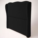 Ver imagem 2 de Cabeceira Cama Box Solteiro 90cm Aurora Estofada Boucle com Sapatas Plásticas Linha Premium