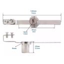 Ver imagem 1 de Fechadura para Vitrine 140mm